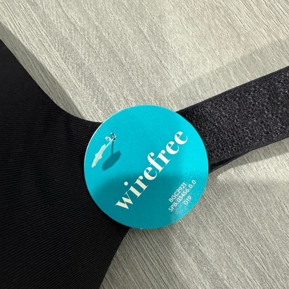 Vanity Fair Wire Free Smoothing Black 40C Full Figure Bra - Picture 6 of 8